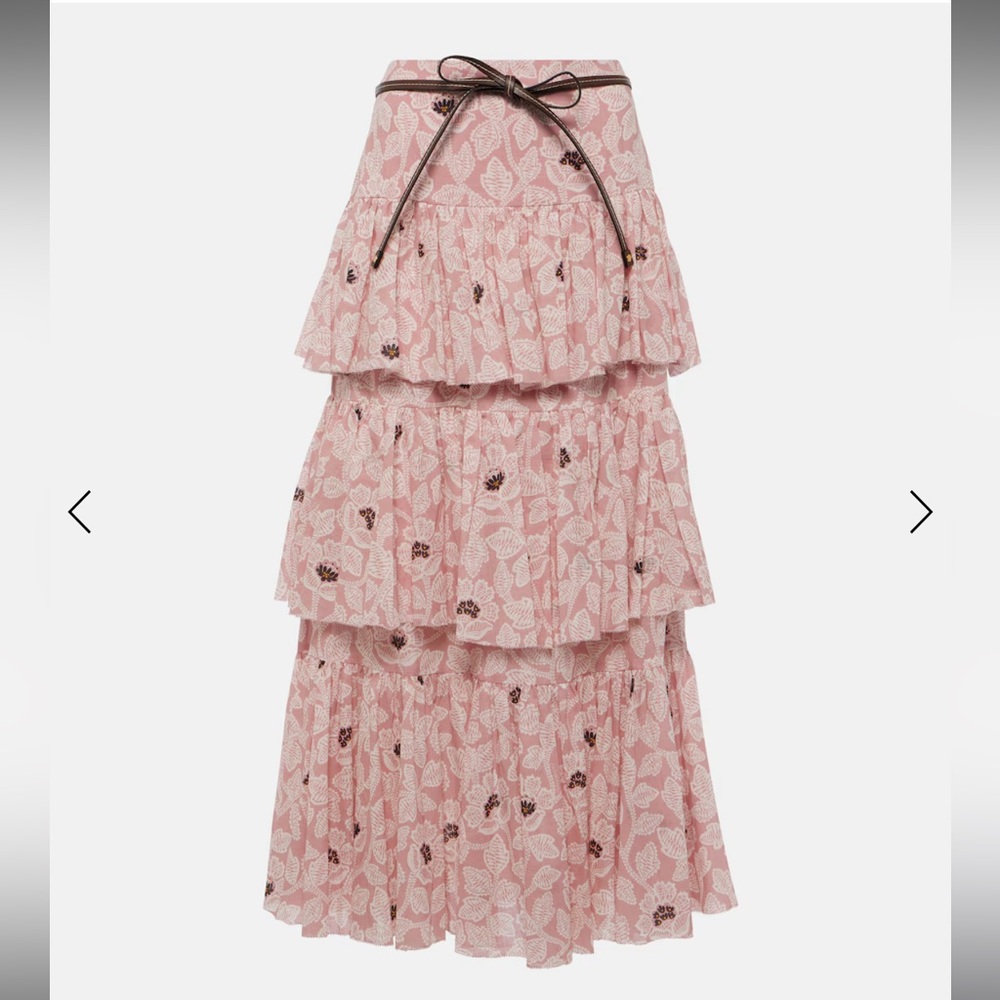 NWT Zimmermann Ottie ruffle skirt - Sz 3/US 10